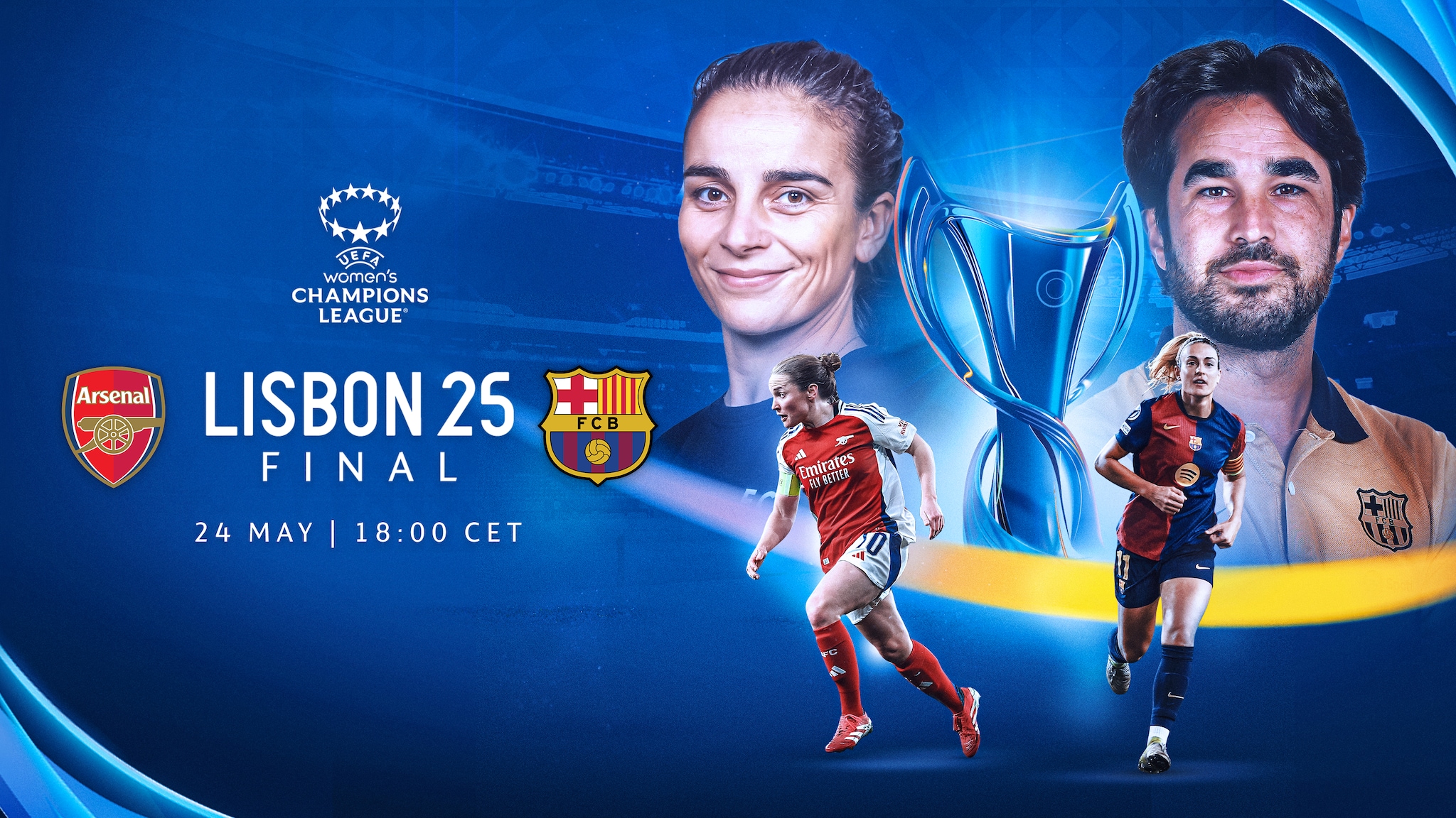 Arsenal busca romper pronósticos en la Champions Femenina